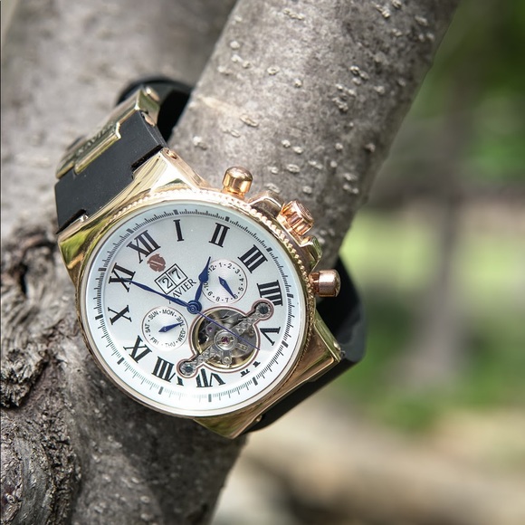 Xavier Maximus - Skeleton Calendar Watch - Picture 8 of 9